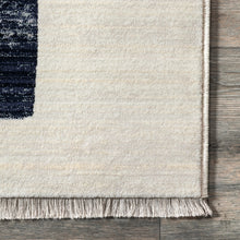 Load image into Gallery viewer, Bevin Abstract Sky Fringe Area Rug-Beige (Various Sizes)