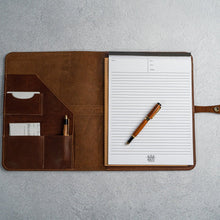 Load image into Gallery viewer, The Vanderbilt 2.0 Fine Leather Portfolio Padfolio | Holtz Leather Co.