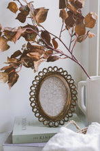 Load image into Gallery viewer, Fancy Scalloped Oval Photo Frame