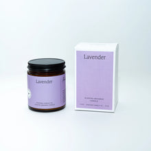 Load image into Gallery viewer, Lavender Essential Oil Beeswax Wooden Wick Jar Candle