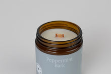 Load image into Gallery viewer, Peppermint Bark Natural Essential Oil Beeswax Candle