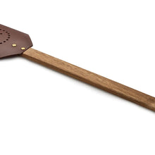 Load image into Gallery viewer, Acacia and Leather Fly Swatter