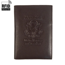 Load image into Gallery viewer, Passport Case Genuine Leather (Various Colors)