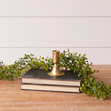 Load image into Gallery viewer, Gold Tone Hammered Candle Holder