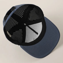 Load image into Gallery viewer, Navy Flying Mallard Embroidered Rope Strap Trucker Hat