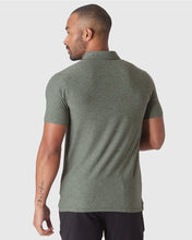 Load image into Gallery viewer, Short Sleeve Shirt Active Polo Heather Forest