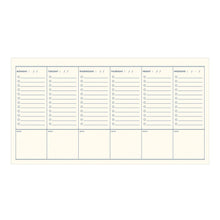 Load image into Gallery viewer, Standard Checklist Undated Weekly Planner
