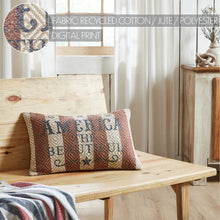 Load image into Gallery viewer, America The Beautiful Lumbar Pillow 14x22