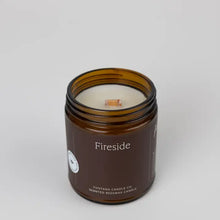 Load image into Gallery viewer, Fireside Natural Beeswax Essential Oil Candle