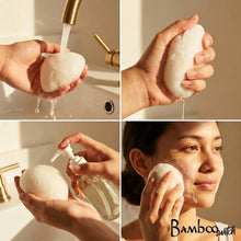 Load image into Gallery viewer, Natural Konjac Facial Cleansing Sponge (White)
