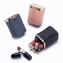 Load image into Gallery viewer, Lipstick Pouch with Mirror (Various Colors)