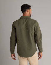 Load image into Gallery viewer, Men's Shay Forest Night Melange Faux Wool Shacket
