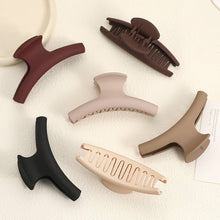Load image into Gallery viewer, Minimalist Matte Y-Shaped Large Hair Claw Clips (Various Colors)