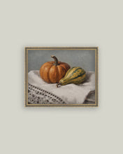 Load image into Gallery viewer, Still Life Pumpkin & Squash Framed Art (Various Sizes)