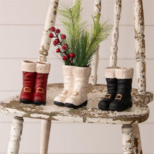 Load image into Gallery viewer, Mini Santa Boots Vase (3 Colors)