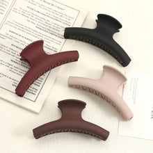 Load image into Gallery viewer, Minimalist Matte Y-Shaped Large Hair Claw Clips (Various Colors)
