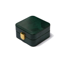 Load image into Gallery viewer, Solid Color Portable Travel Jewelry Case (Various Colors)
