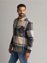 Load image into Gallery viewer, Men's Shay Cuban Sands Plaid Faux Wool Shacket