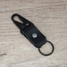 Load image into Gallery viewer, Leather Clip Keychain