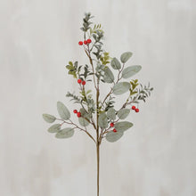 Load image into Gallery viewer, Eucalyptus and Berries Floral Pick