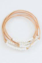 Load image into Gallery viewer, Boho Layered Spring Coil Guitar String Bracelet Set 6025
