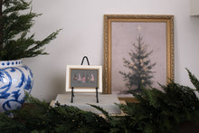 Load image into Gallery viewer, Simple Christmas Tree Framed Art 5x7