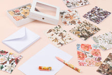Load image into Gallery viewer, Blossom Notecards with Envelopes - Set of 20 with 10 Designs