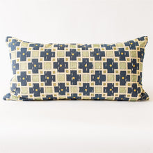 Load image into Gallery viewer, Terracotta Floral Reversible Lumbar Pillow
