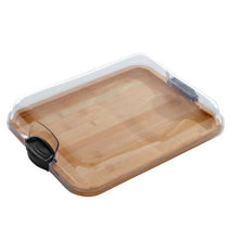Load image into Gallery viewer, Build-A-Board Serving Board with Compartments & Locking Lid 11" x 14"