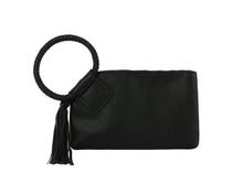 Load image into Gallery viewer, Braided Ring Handle Wristlet Clutch (Various Colors)