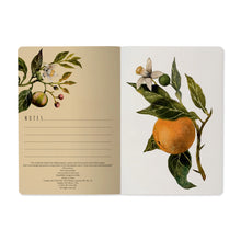 Load image into Gallery viewer, Oranges and Blossoms Notebook