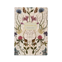 Load image into Gallery viewer, Symmetrical Flora A5 Notebook
