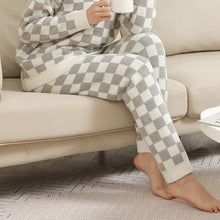 Load image into Gallery viewer, Checkered Lounge Terry Sweatpants (Various Colors)