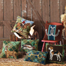 Load image into Gallery viewer, Mallard Plaid Hook Pillow