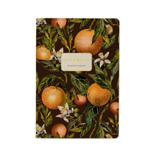 Load image into Gallery viewer, Oranges and Blossoms Notebook