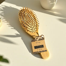 Load image into Gallery viewer, Bamboo Paddle Hairbrush (Round)