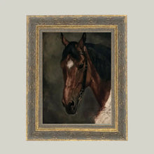Load image into Gallery viewer, Horse Portrait Framed Antique Art (Various Sizes)
