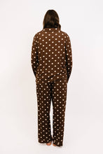 Load image into Gallery viewer, Espresso Polkadot Women's Bamboo Pajama Set