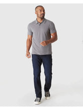 Load image into Gallery viewer, Short Sleeve Shirt Active Polo Heather Graphite