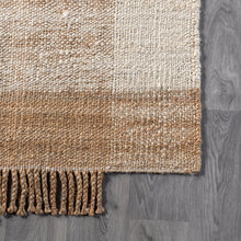 Load image into Gallery viewer, Fletcher Casual Jute Middle Tassel Area Rug (Various Sizes)
