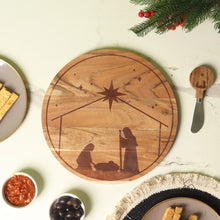 Load image into Gallery viewer, Nativity Wood Tray with Spreader