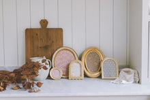 Load image into Gallery viewer, Scalloped Gold Arch Photo Frame