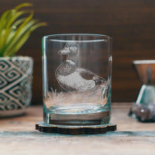 Load image into Gallery viewer, Mallard Duck Old Fashioned Glass 12 oz.