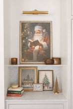 Load image into Gallery viewer, Classic Santa Framed Antique Art 8x10