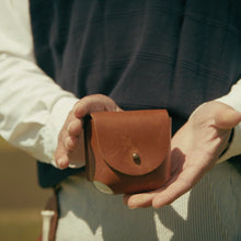 Load image into Gallery viewer, Fine Leather Golf Ball Holster | Holtz Leather Co.