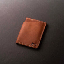Load image into Gallery viewer, No. 714 Babe Ruth Fine Leather Bifold Front Pocket Wallet | Holtz Leather Co.