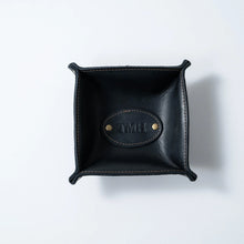 Load image into Gallery viewer, The Monticello Fine Leather Desk Valet Caddy Tray | Holtz Leather Co.