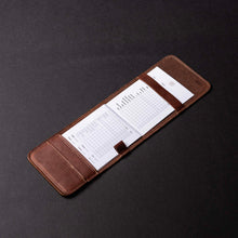 Load image into Gallery viewer, Fine Leather Golf Scorecard Holder Golf Logbook | Holtz Leather Co.