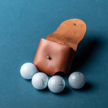 Load image into Gallery viewer, Fine Leather Golf Ball Holster | Holtz Leather Co.