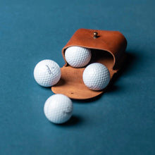 Load image into Gallery viewer, Fine Leather Golf Ball Holster | Holtz Leather Co.